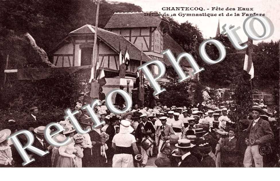 fete des Eaux, defile de la gymnastique et de la fanfare