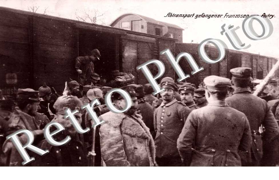 soldats francais prisonniers