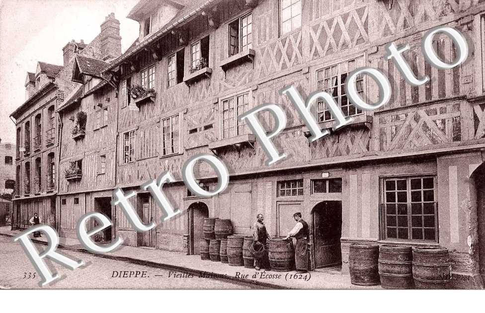 Vieilles maisons Rue d'Ecosse