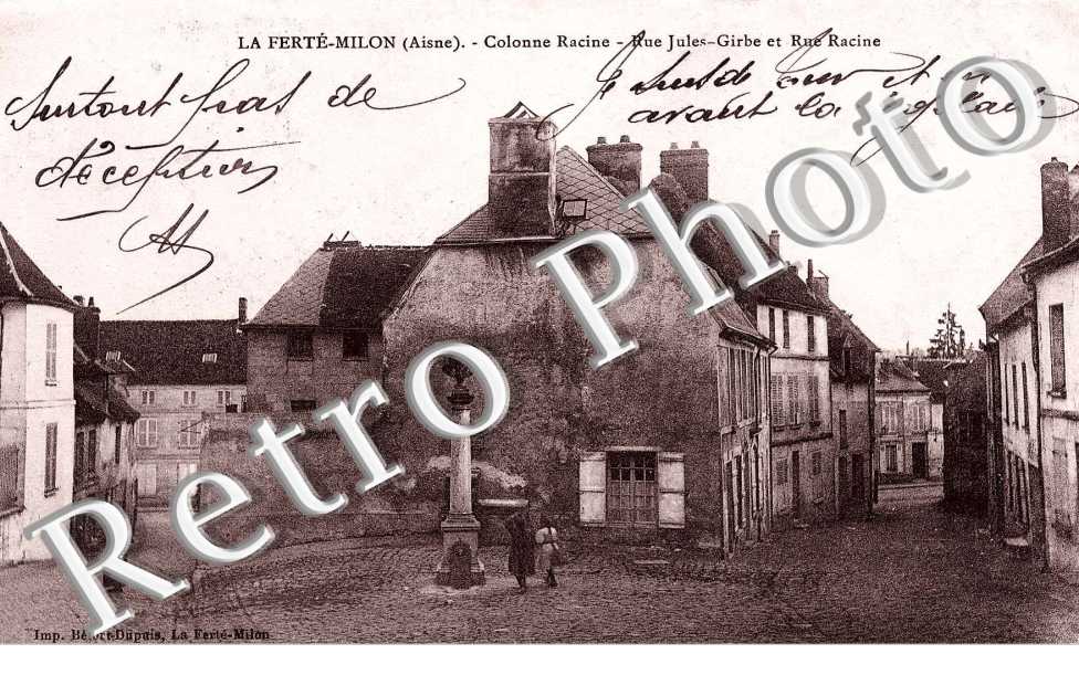 rue Jules Girbe et rue Racine