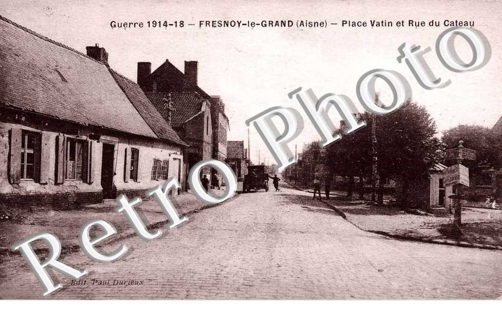 Place Vatin et rue du Cateau