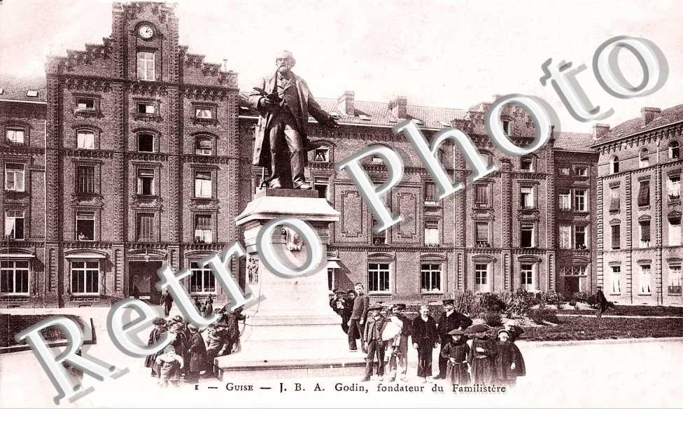 J.B.A. Godin, fondateur du Familistere