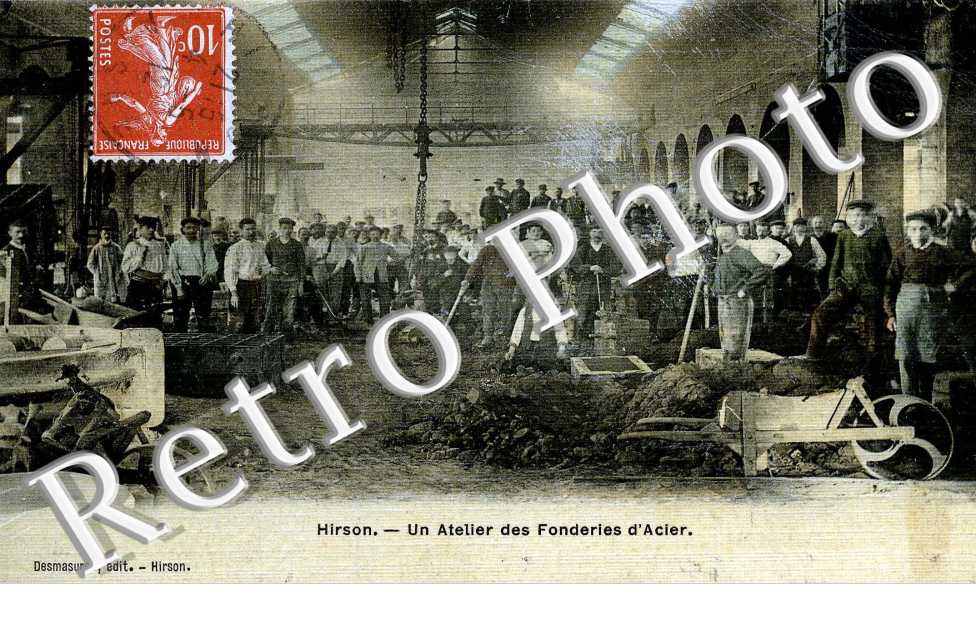 un atelier des fonderies d'acier  