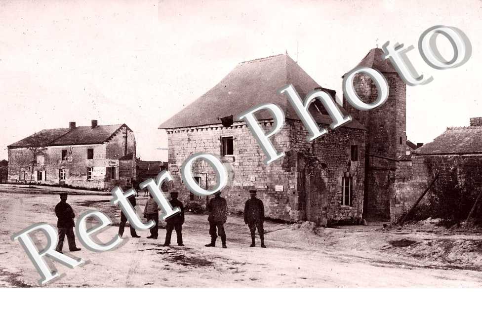 église et militaires allemands