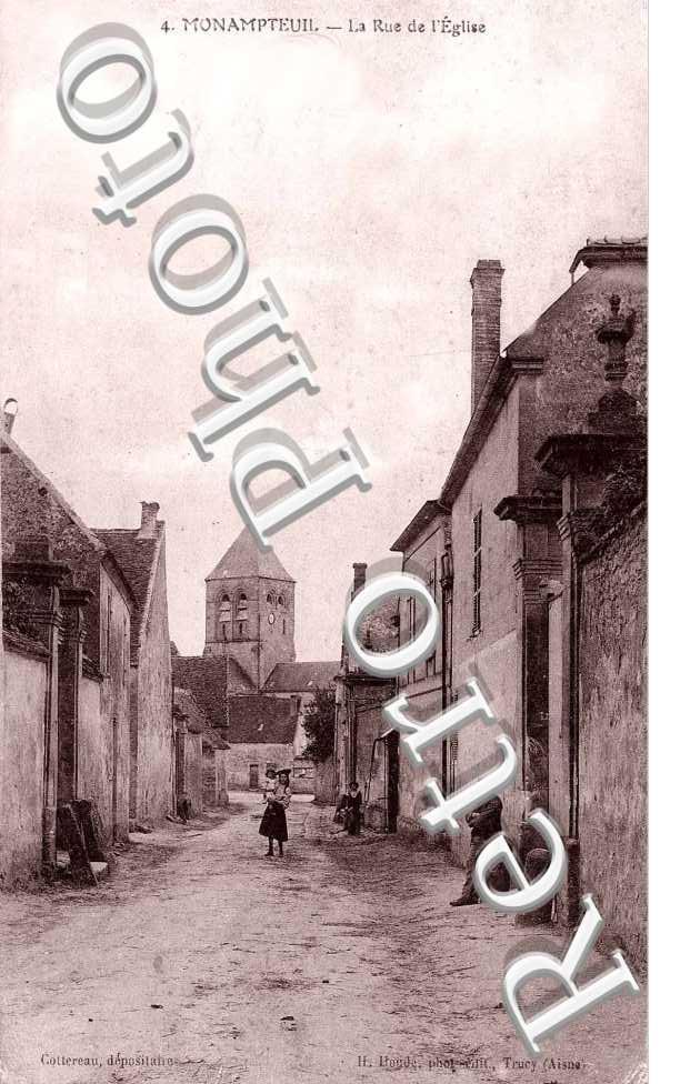 La rue de l'Eglise