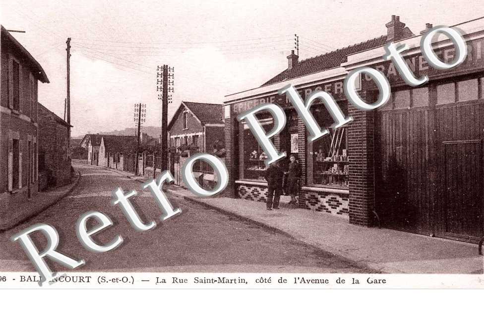 Rue saint Martin, cote de l'avenue de la gare