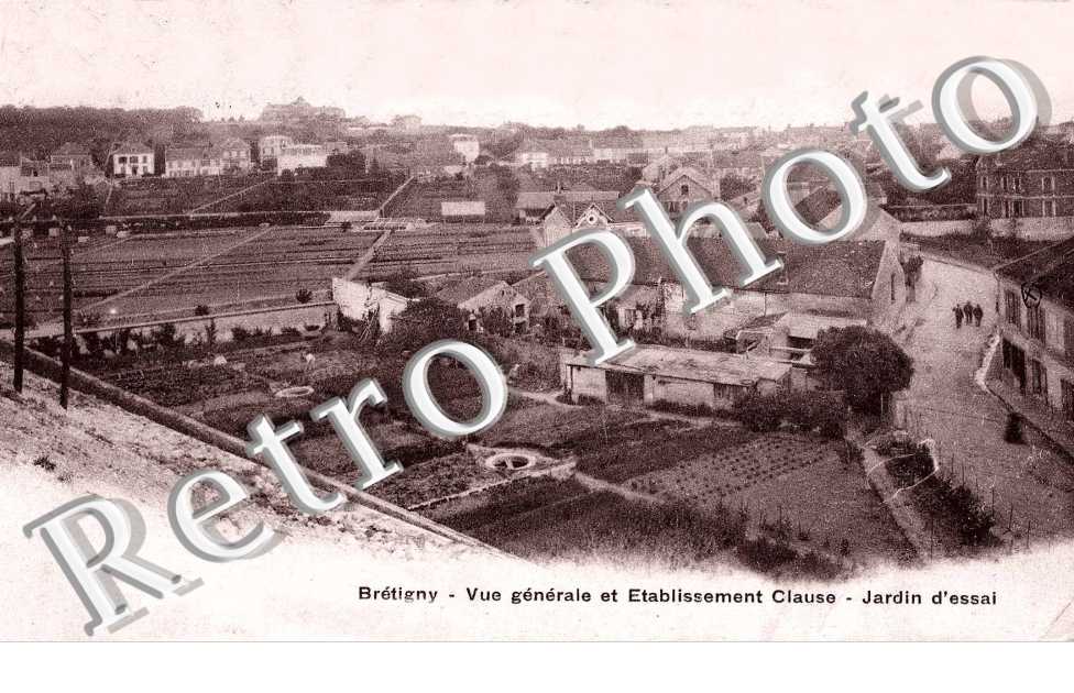 Vue generale et etablissement Clause - jardin d'essai