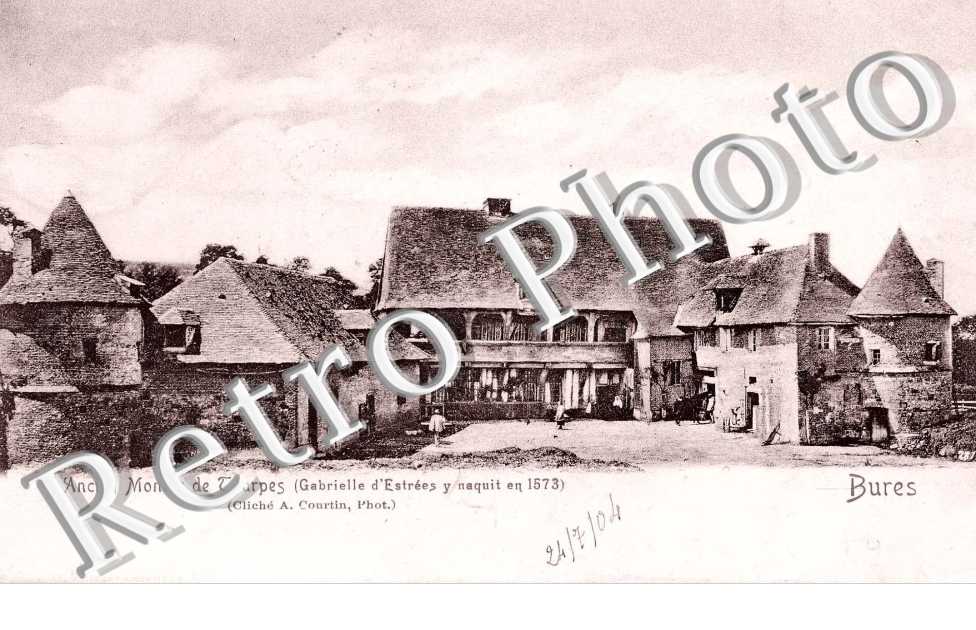 ancien manoir de Tourpes (Gabrielle d'Estrees y naquit en 1573)