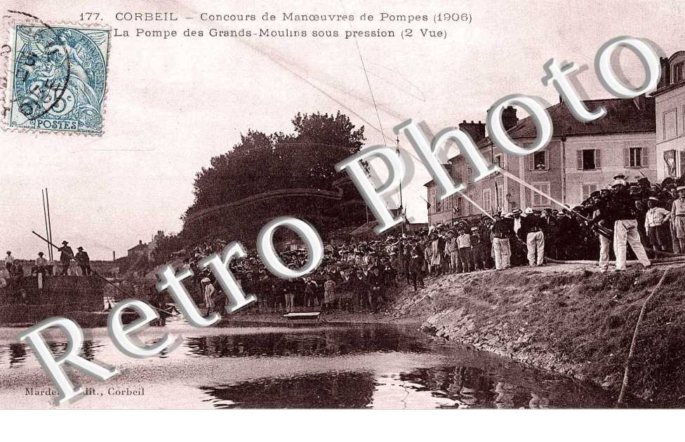 la Pompe des Grands Moulins Concours 1906