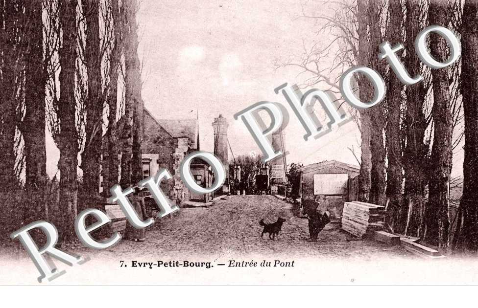 Evry Petit Bourg - Entree du pont