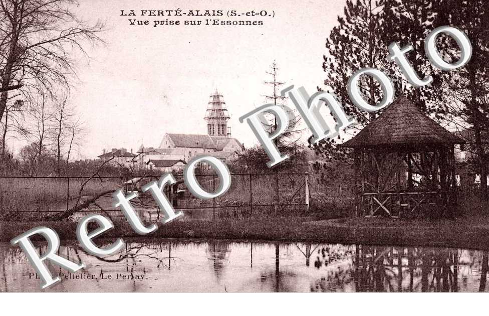Vue prise sur l'Essonne