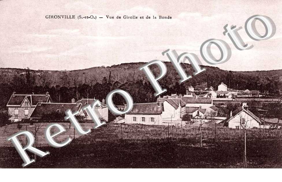 Vue de Girolle et de la Bonde