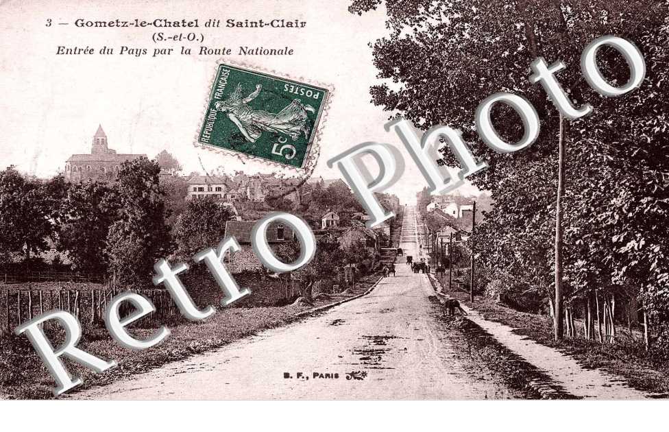 Entree du Pays par la Route Nationale