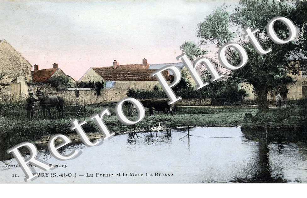 la ferme et la mare La Brosse