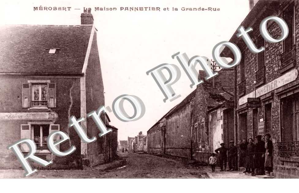 la Maison Pannetier et la grande rue