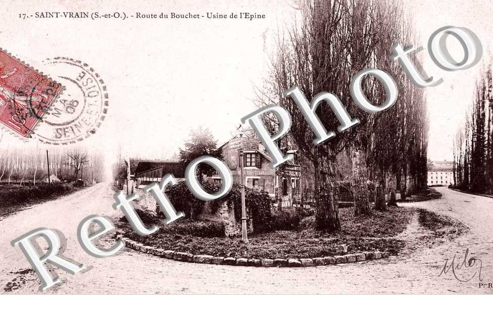 Route du Bouchet, Usine de l'Epine