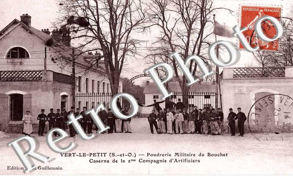 Poudrerie militaire du Bouchet - caserne de la 2e compagnie d'artificiers