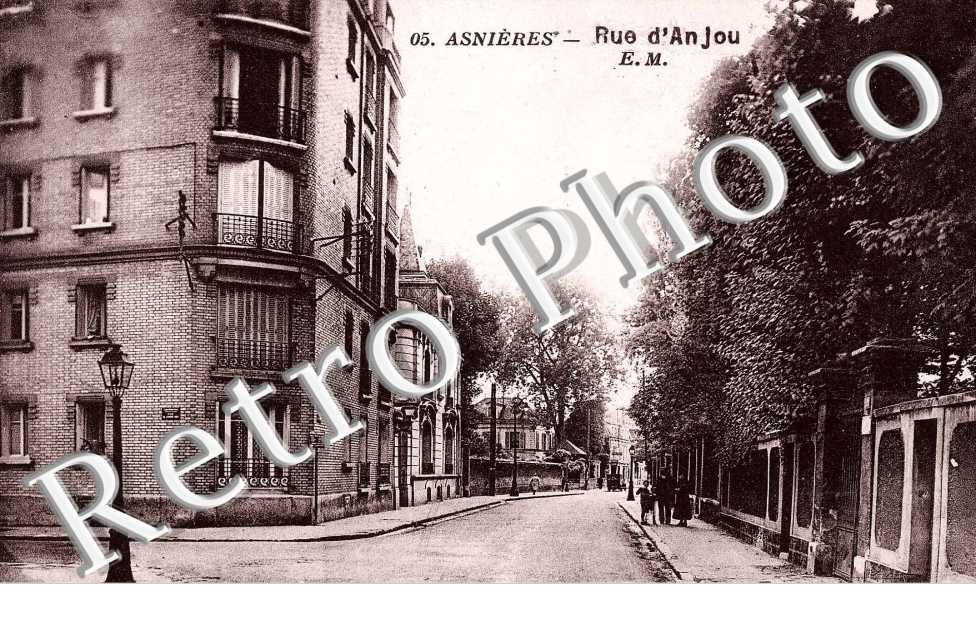 la rue d'Anjou