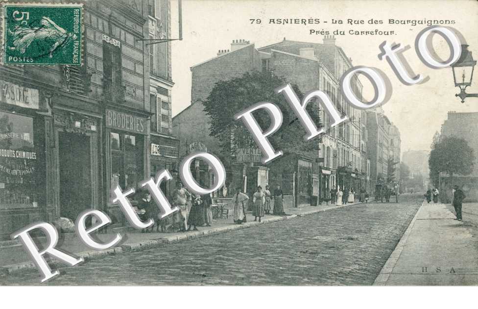 la rue des Bourguignons pr du Carrefour