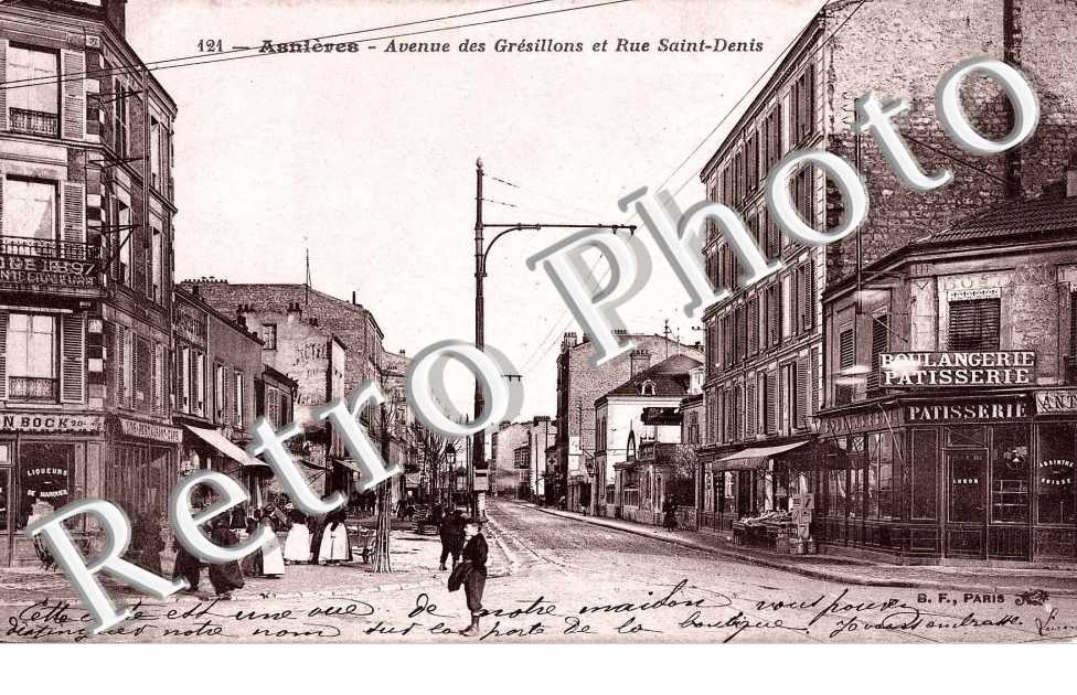 avenue des Grésillons et rue Saint-Denis