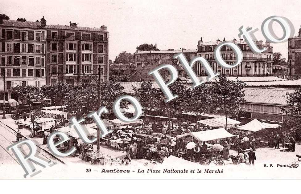 la Place nationale et le marche