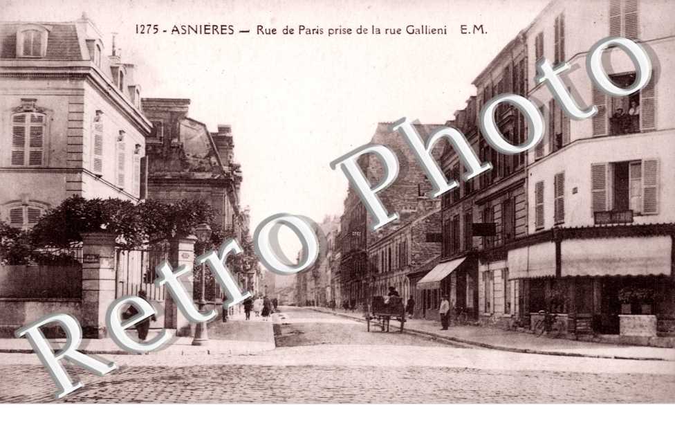 rue de Paris prise de la rue Gallieni