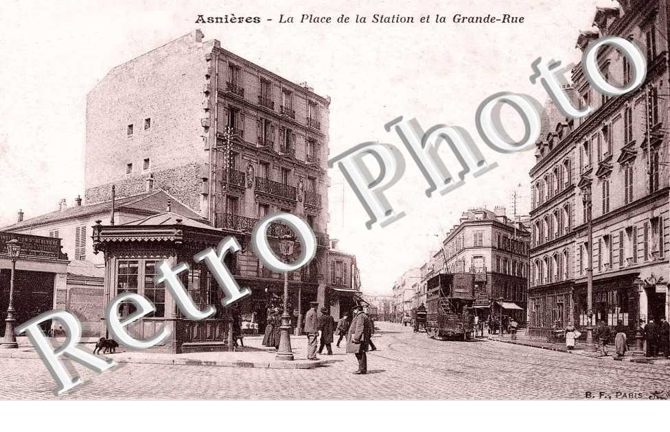 la Place de la Station et la grande rue