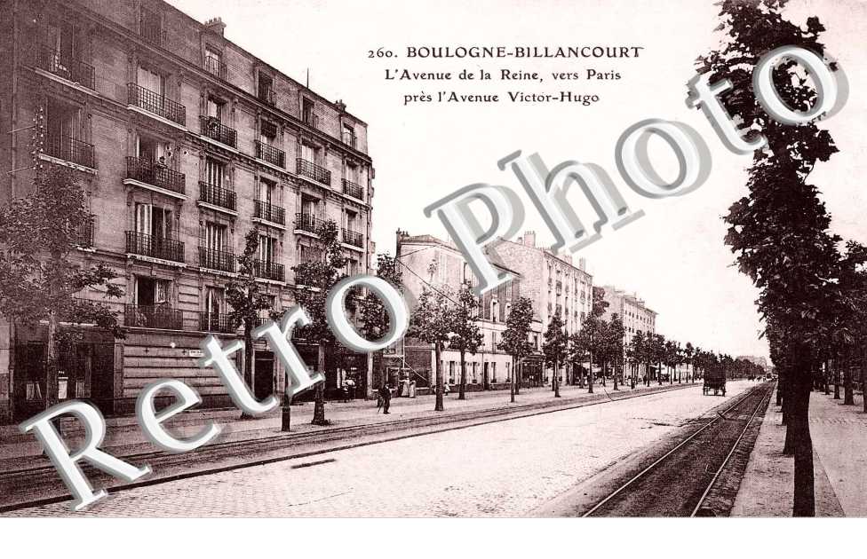 l'avenue de la Reine