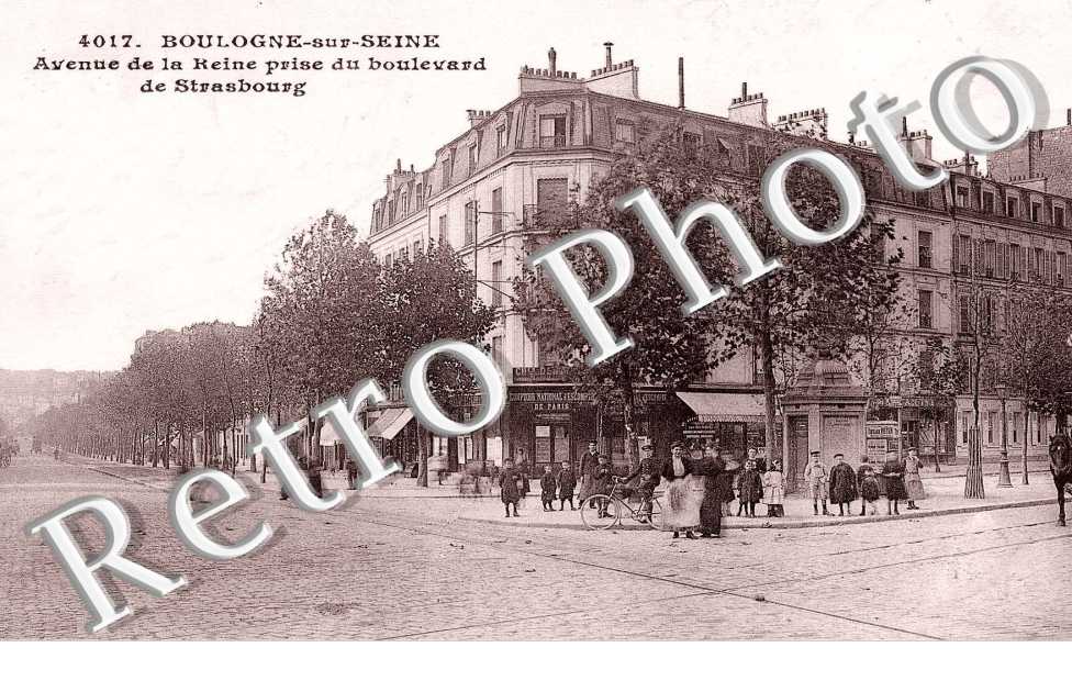 l'avenue de la Reine