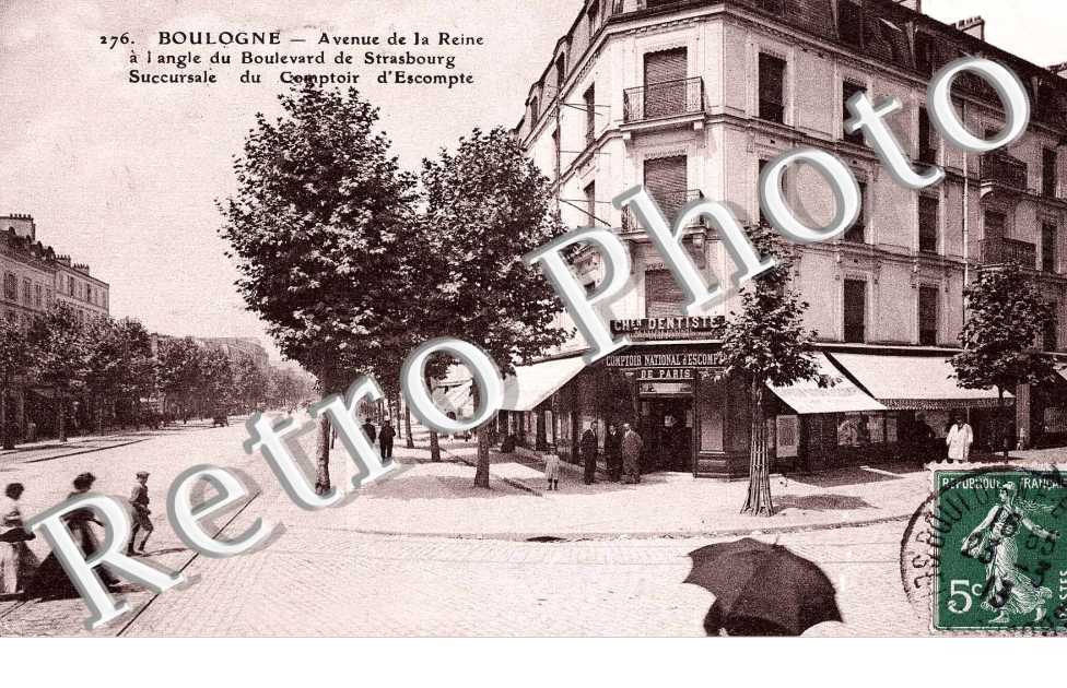 l'avenue de la Reine