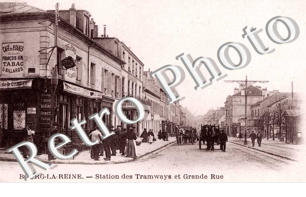 station des Tramways et grande rue