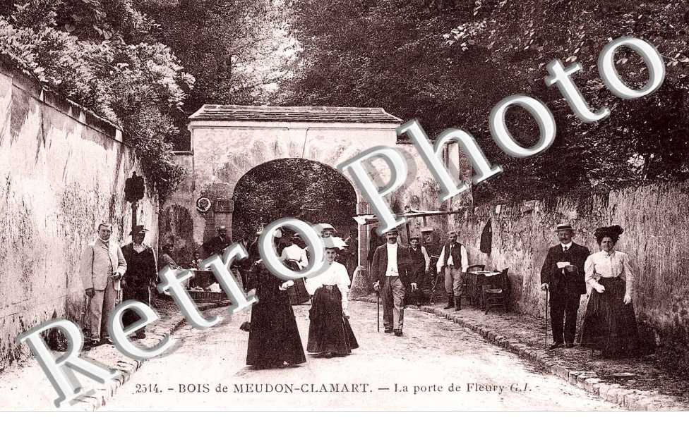 Bois de Meudon - La porte de Fleury