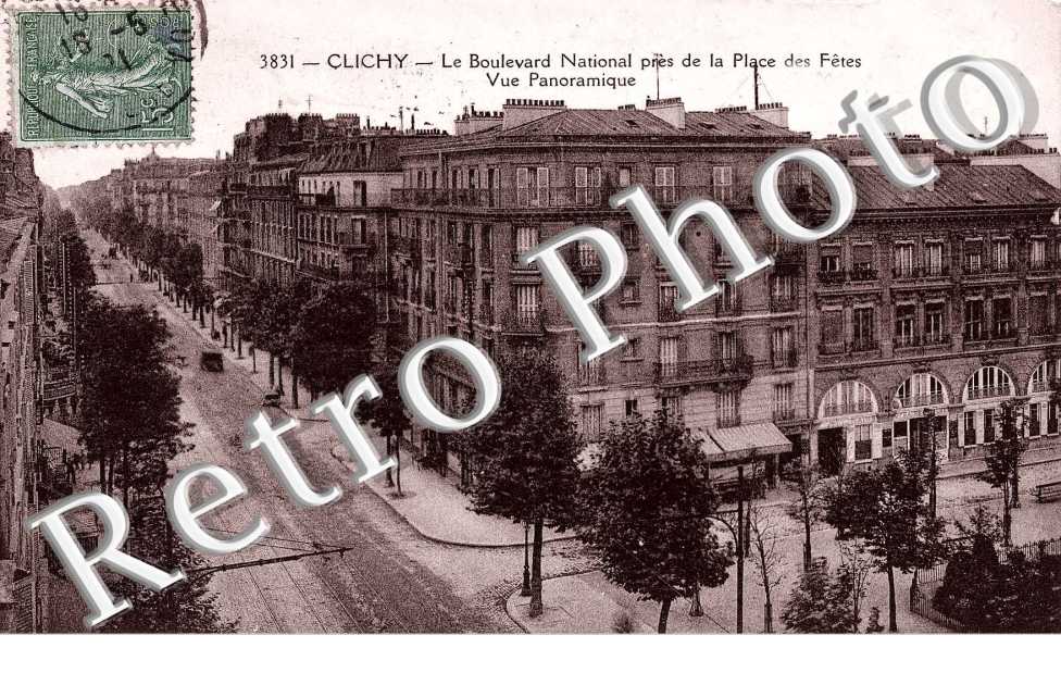 Le Boulevard national près de la Place des Fêtes