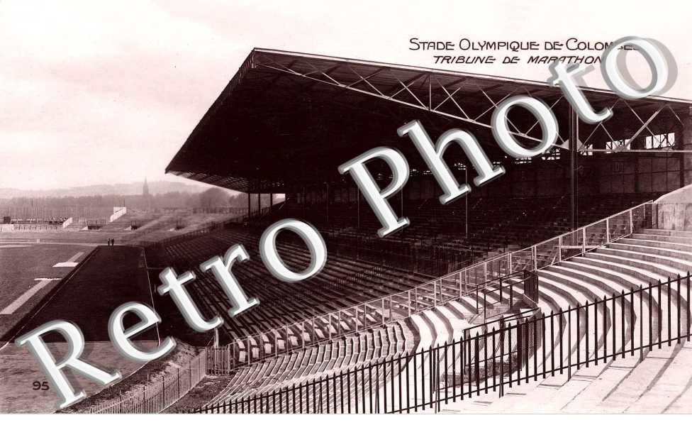 Stade olympique de Colombes - tribune de marathon 