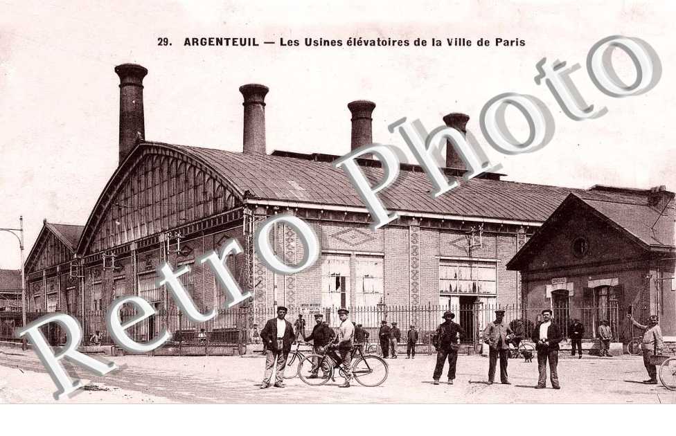 Les usines elevatoires de la Ville de Paris