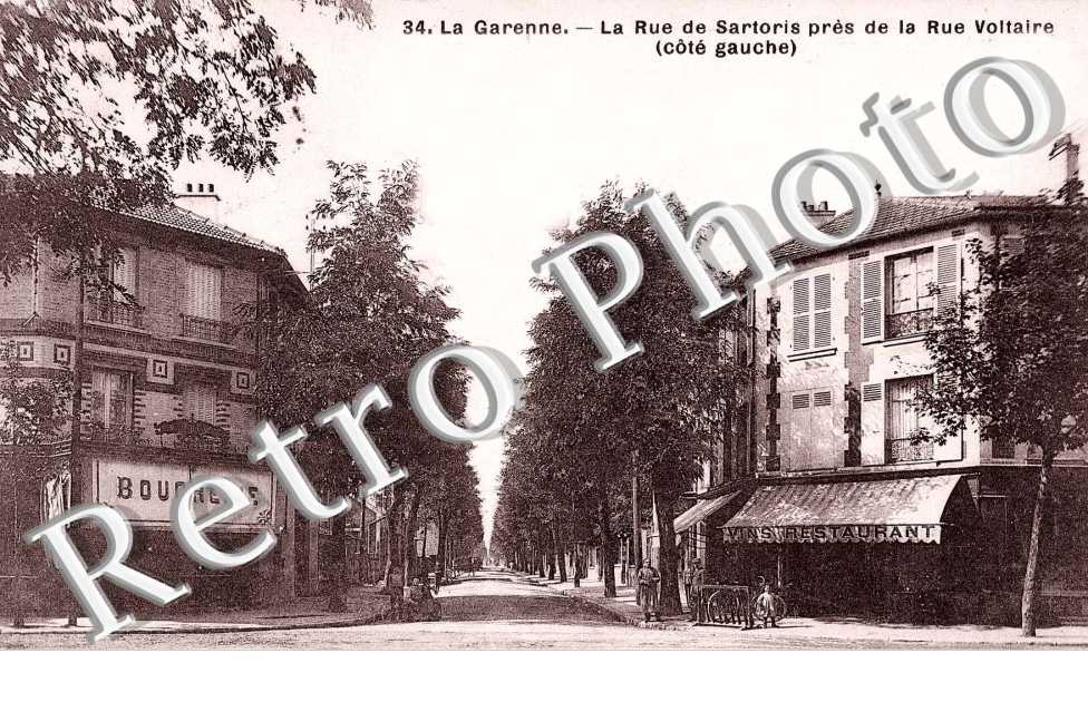 LA GARENNE RUE DE SATORIS