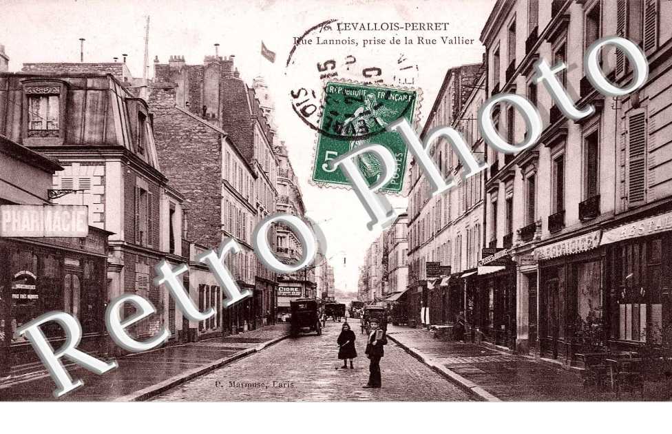Rue Lannois prise de la rue Vallier