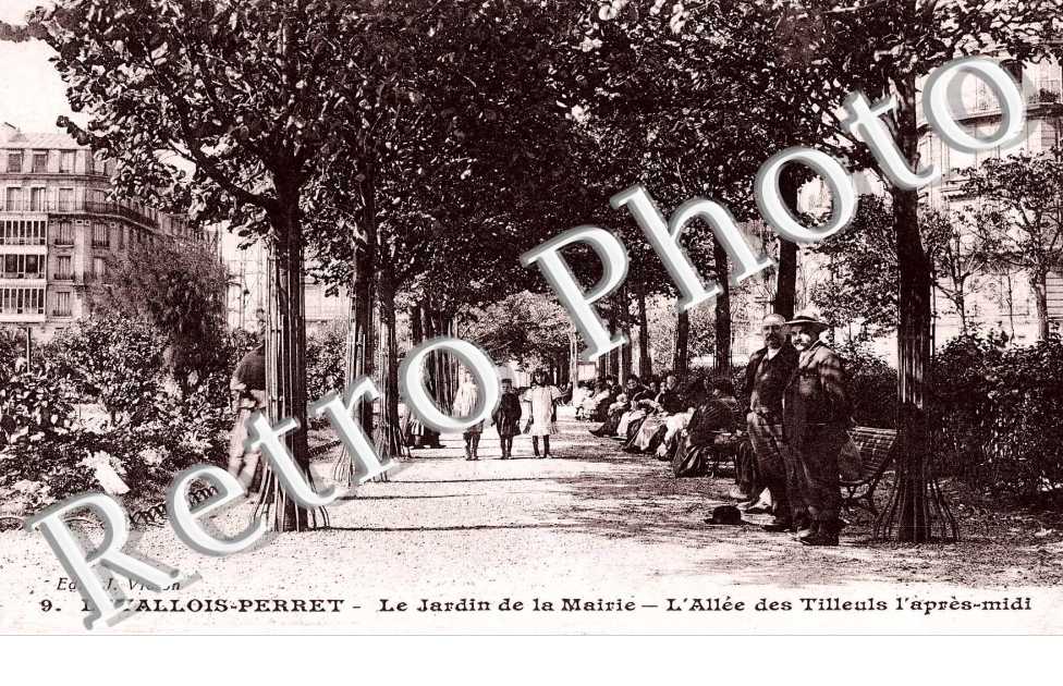 Le jardin de la mairie - L'allee des Tilleuls
