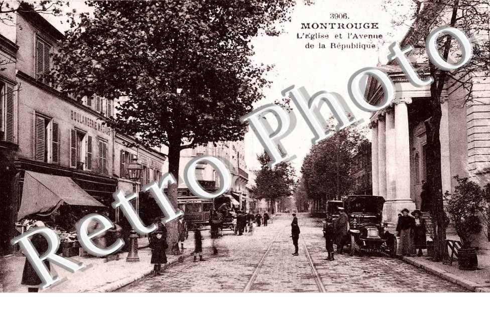 l'Eglise et l'Avenue de la République