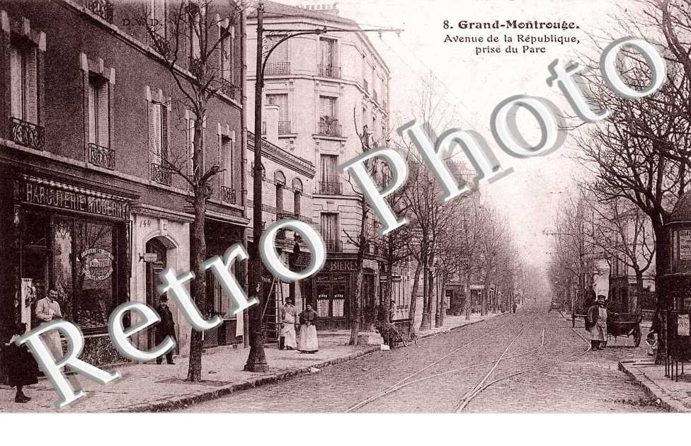 Avenue de la République prise du Parc