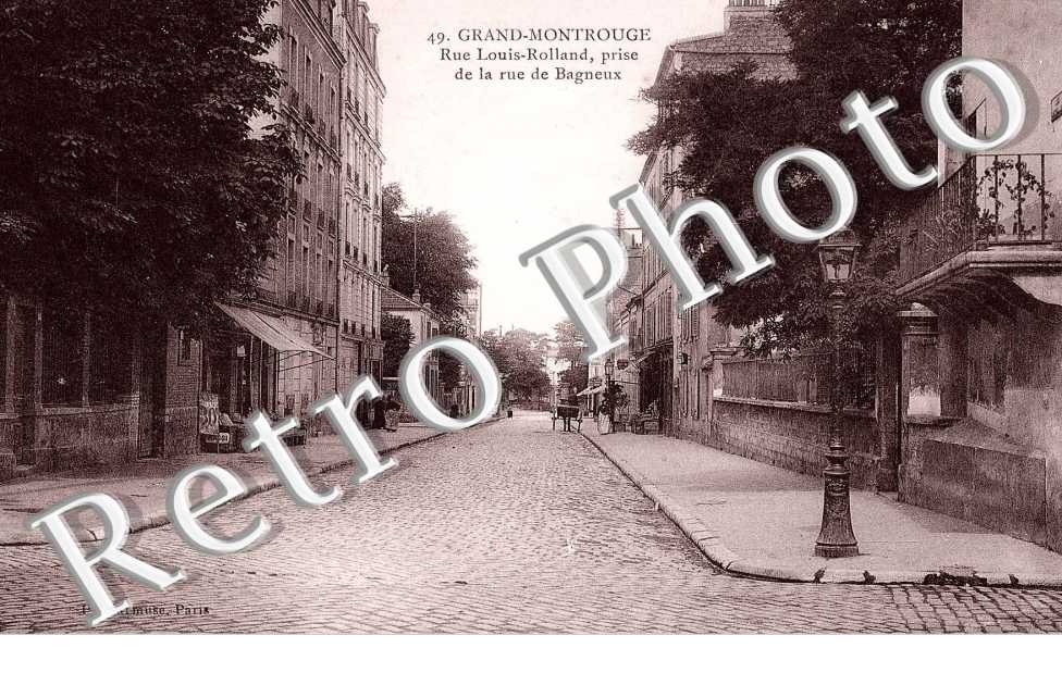 Rue Louis Rolland prise de la rue de Bagneux