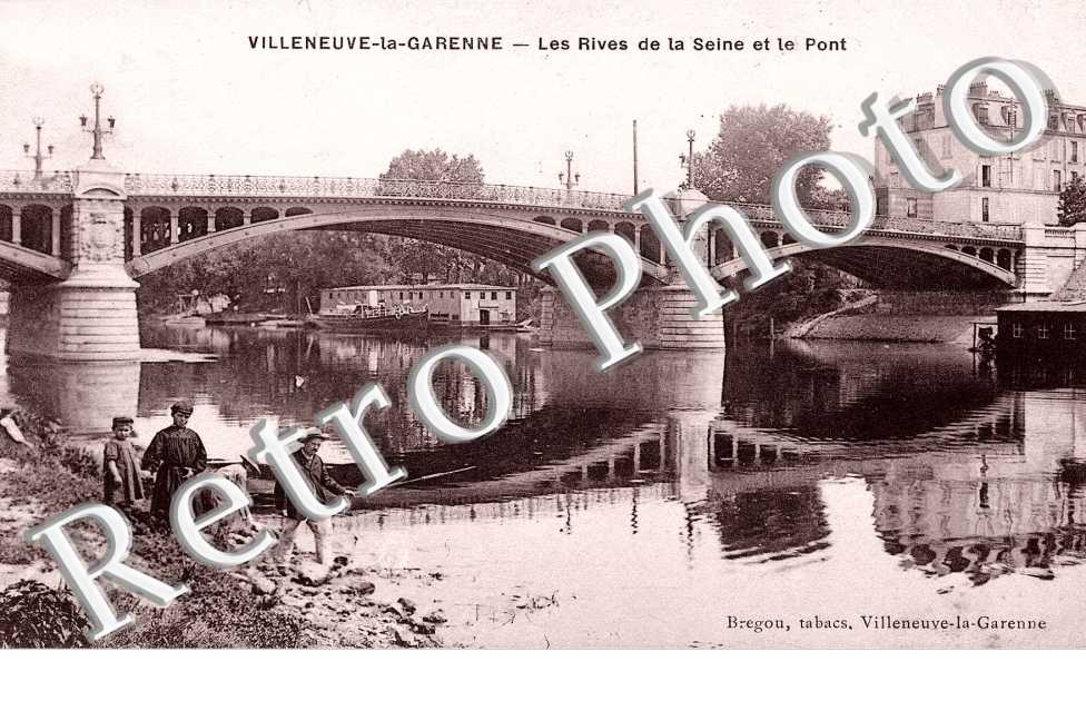 Les rives de la Seine et le pont