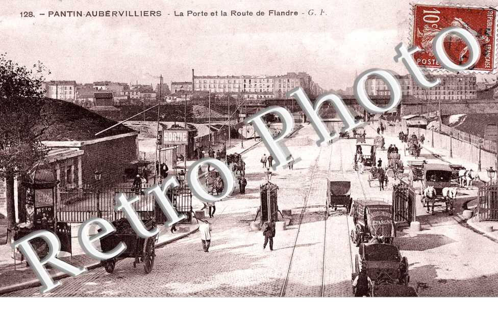 la Porte et la route de Flandre