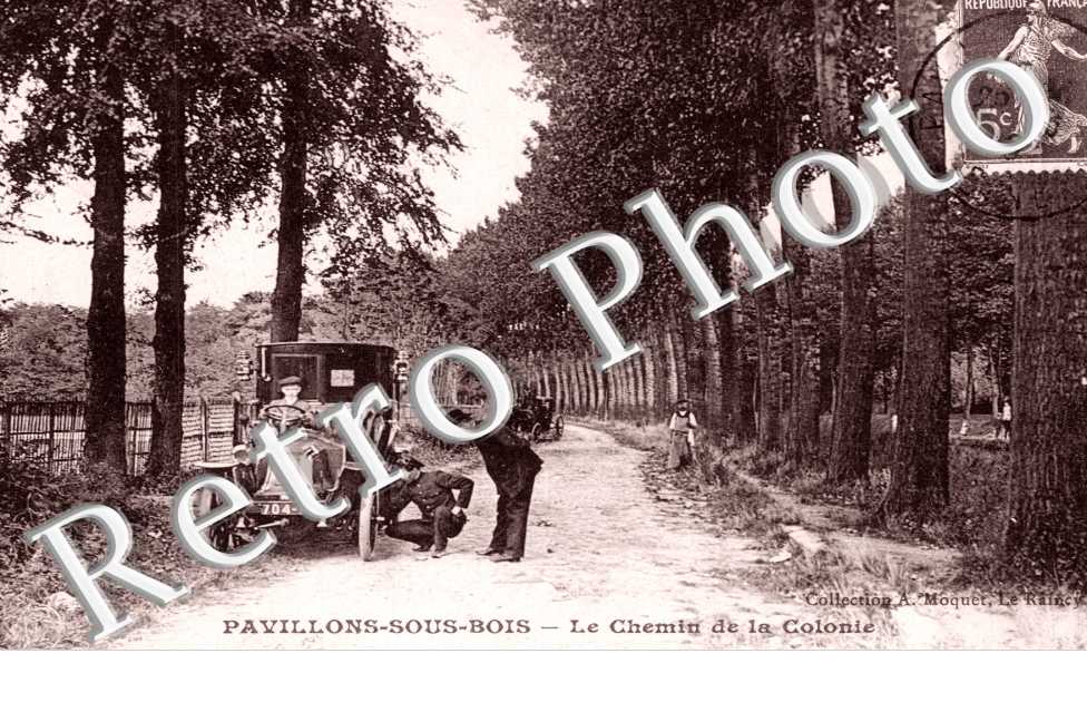 Le chemin de la colonie 