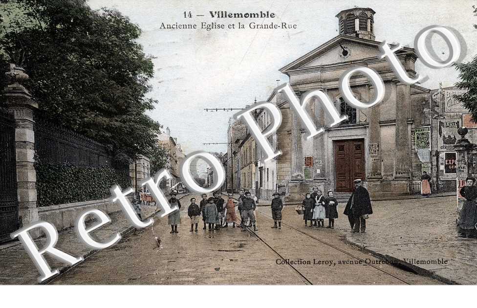 Ancienne eglise et la grande rue 
