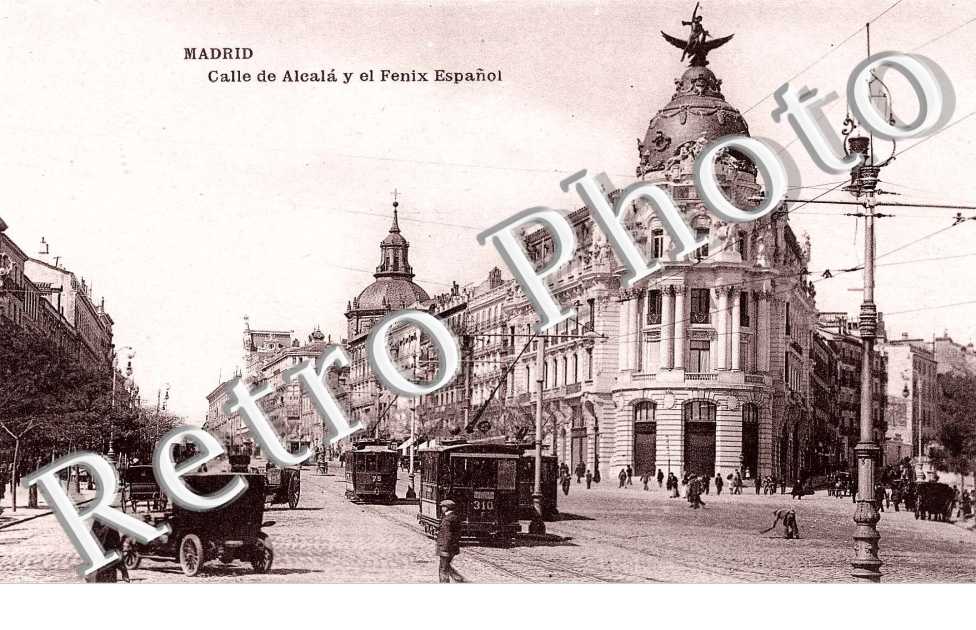 Calle de Alcala y el Fenix Espanol