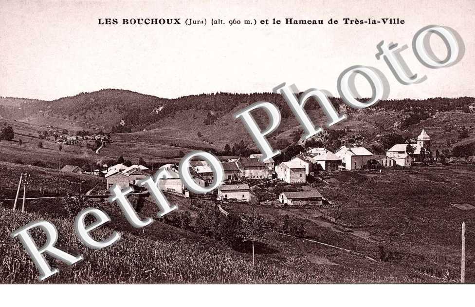 vue generale et le hameau de Tres-la-Ville
