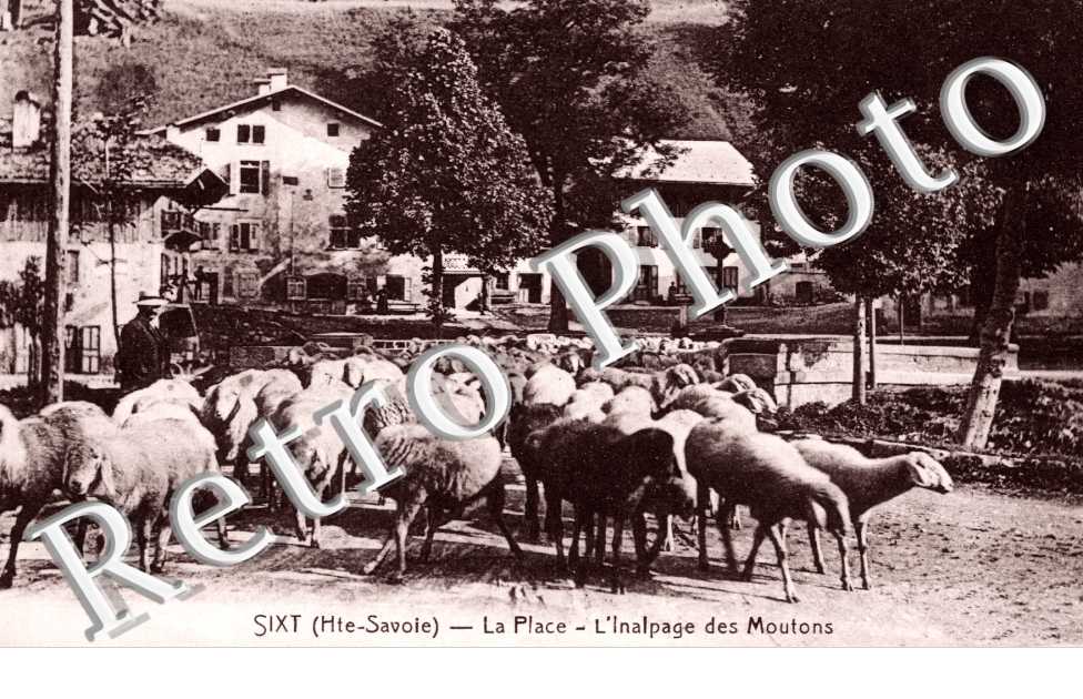 La place L'Inalpage des moutons
