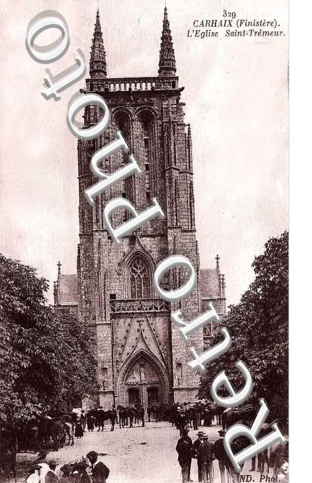 l'eglise Saint Tremeur.