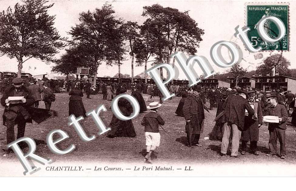 les courses le pari mutuel  (hippodrome cheval)